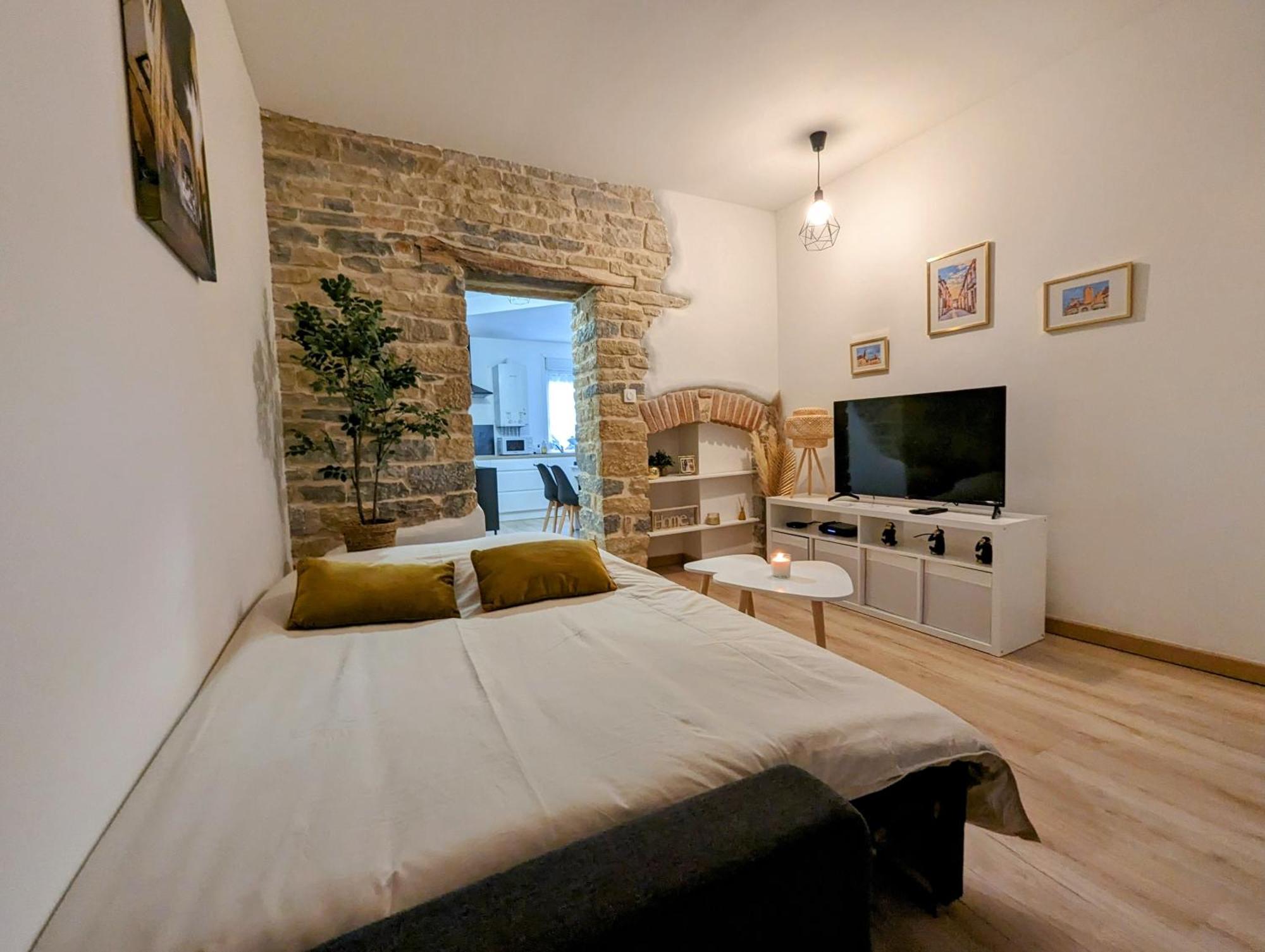 Logement Complet Dijon Centre Jusqu'A 6 Couchages Luaran gambar